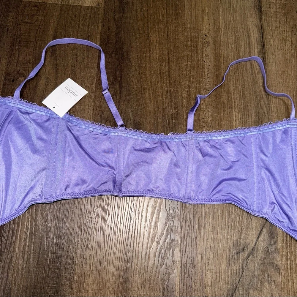 NWT Target Auden Purple Corset Top